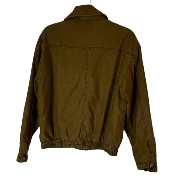 Free People We The Free Military Bomber Jacket - Picture 6 of 13